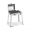 Barbecue Ferraboli Ghisa Gas Combinato Inox