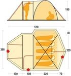 Tenda 5 Posti Ferrino Poseidon 5