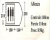 Tenda 3 Posti C.R.T Turbo 180