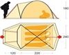 Tenda 4 Posti Ferrino Tenere 4