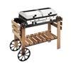 Barbecue Ferraboli Ghisa Gas Legno Inox
