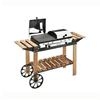 Barbecue Ferraboli Ghisa Gas Legno Inox