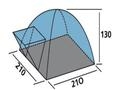 Tenda 3 Posti Brunner Hot Run